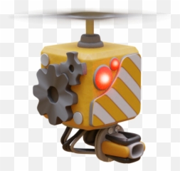 Robot1 Novelty Lamp Table - Cylinder png