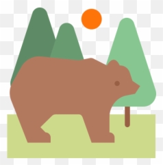 Bear - Free nature icons Animal Figure png