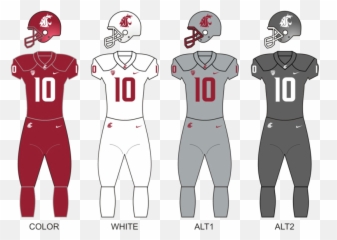 Washington State Cougars Football - Wikipedia Iowa Football Uniforms png