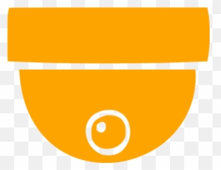 Orange Security Camera 5 Icon - Free orange Red Cctv Camera Icon png