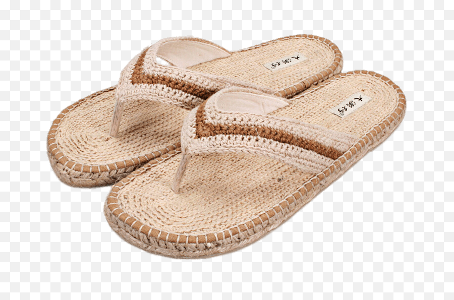 Sandals Straw Transparent Png - Stickpng Sandal,Flip Flops Png