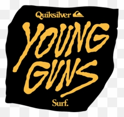 Young - gunssurf Quiksilver Poster png