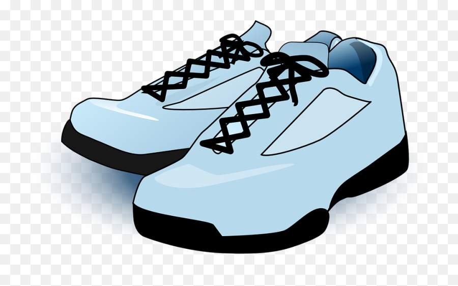 Tennis Shoes Clipart - Shoes Clip Art Png,Shoes Transparent Background