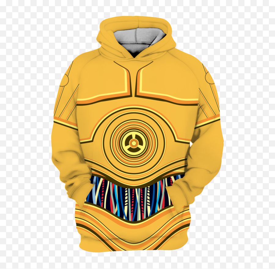 C3po Costume 3d Print - Hoodie Png,C3po Png