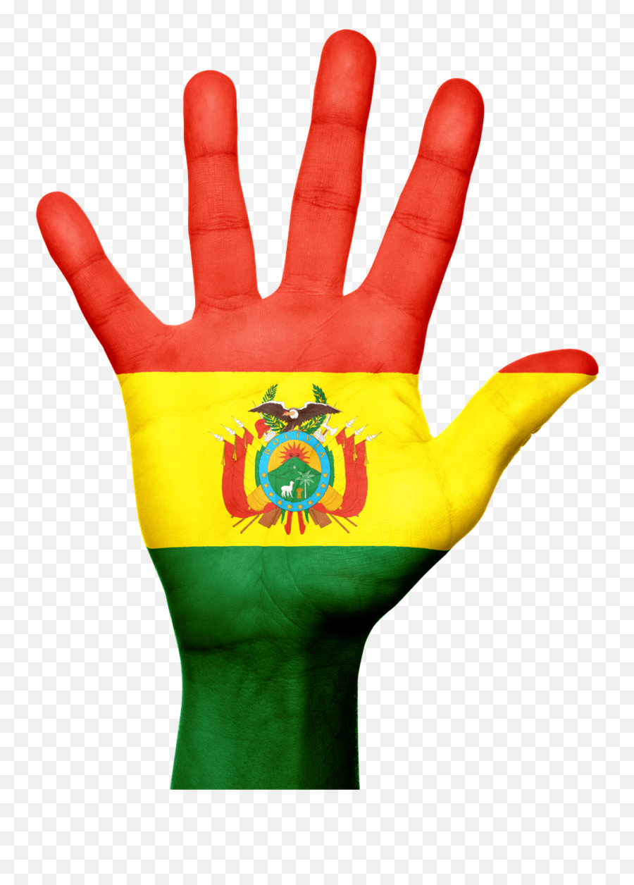 Bolivia Flag Hand Png