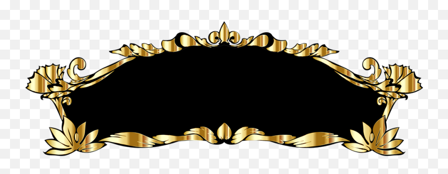 Frame Gold Border - Frame Golden Design Png,Gold Border Transparent  Background - free transparent png images 