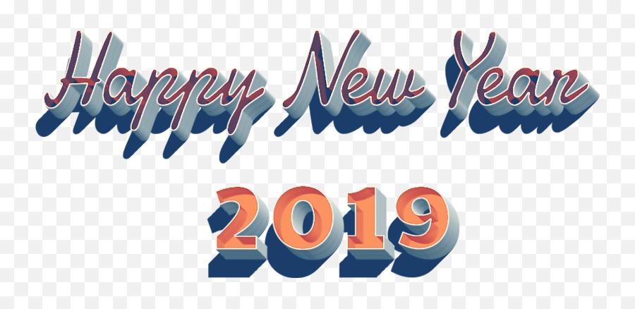 Happy New Year 2019 Png Transparent Image