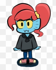 Download Hd Undertale Child Undyne - Undertale Baby Undyne Png,Toriel Png