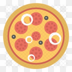 Pepperoni Pizza Icon - Encore Png,Pepperoni Pizza Png