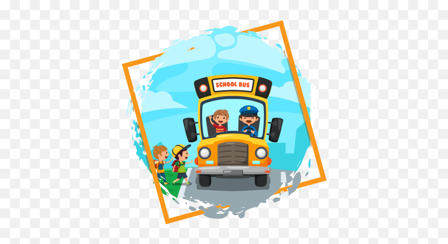 School Bus Tracking System With Trackschoolbus Apps - School Bus Png,School Bus Transparent Background
