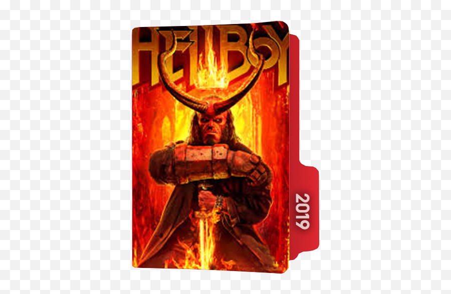 Hellboy 2019 Folder Icon - Hellboy 2019 Folder Icon Png,Hellboy Png