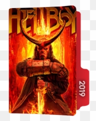 Hellboy 2019 Folder Icon - Hellboy 2019 Folder Icon Png,Hellboy Png