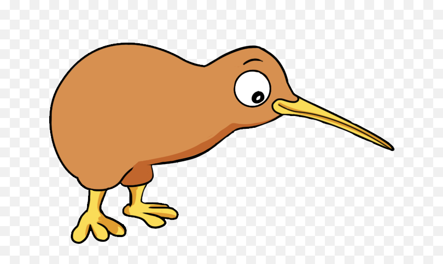 Kiwi Bird Clipart Small - Png Download Full Size Clipart Kiwi Bird Cartoon Kiwi,Kiwi Bird Png