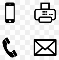 Phone Icon Cliparts Free Download Art - WebComicmsNet Email Logo For Signature png