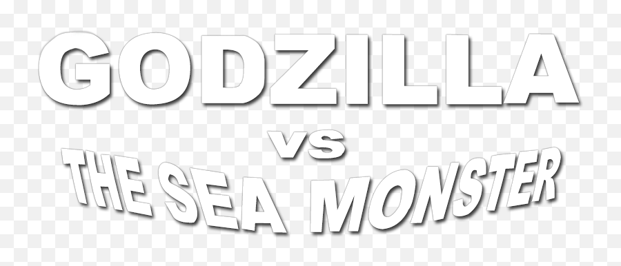 Godzilla Vs The Sea Monster Logo Png - Poster,Sea Monster Png