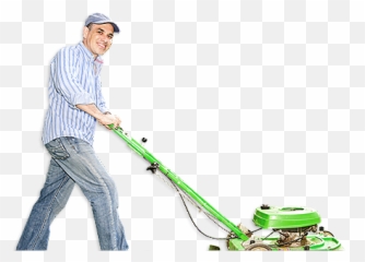 Png Transparent Mow The Lawnpng Images - Person Mowing Lawn Png,Lawn Png