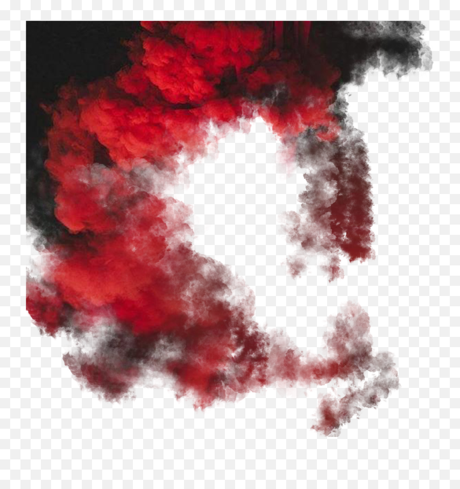 Decoration Decor Background Overlays Smoke Fog Redsmoke - Red Smoke Circle Png,Red Smoke Transparent