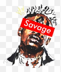 21 Savage Tote Bag - Illustration Png,21 Savage Png