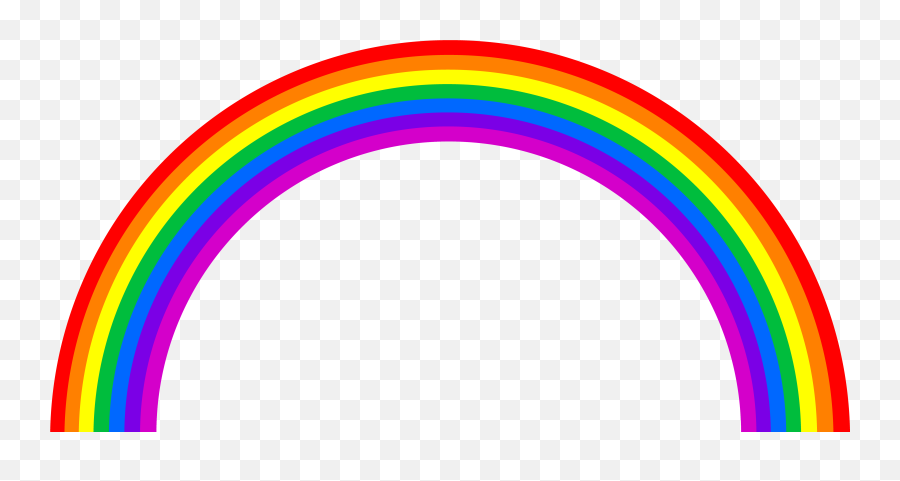Png Files - Rainbow Clipart No Background,Arcoiris Png
