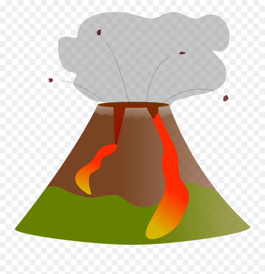 Clipart Png Volcano