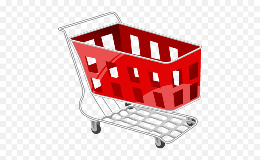 Shopping Carts - Red Shopping Cart Png,Shopping Bag Icon Png