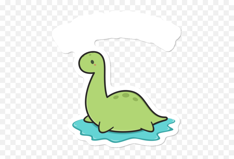 Hd Believe In Loch Ness Monster - Loch Ness Monster Drawing Cute Png,Ness Png