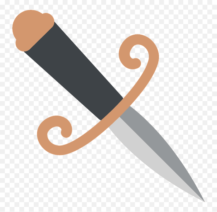 Dagger Emoji Clipart - Emoji Png,Dagger Transparent