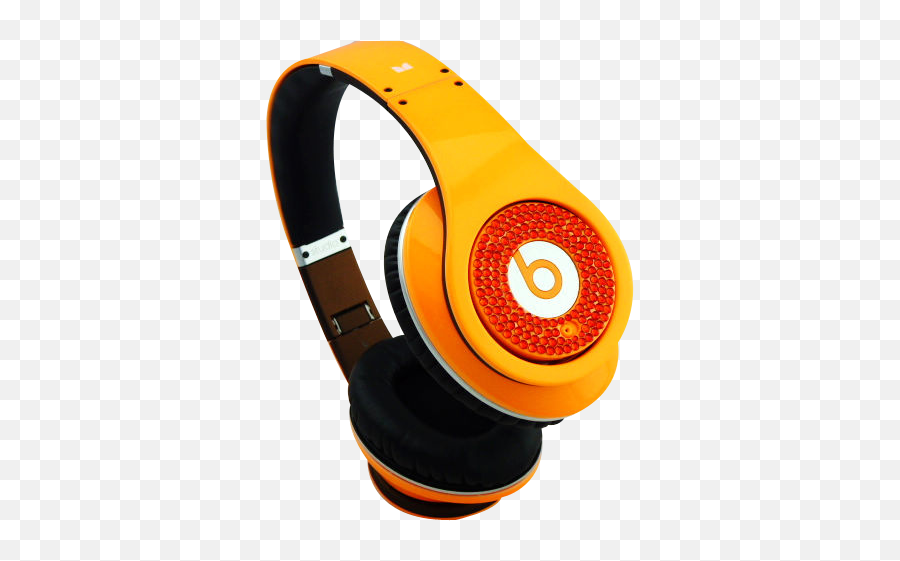 Headphones Beats By Dre Studio Ruby - Orange Headphones Png,Beats By Dre Png