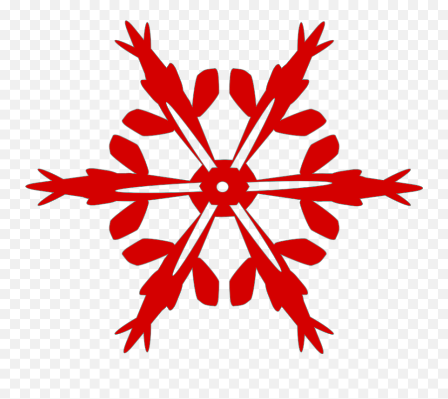 Copos De Nieve Rojo Vector Png - Red Snowflakes Clipart Png,Circulo Rojo Png