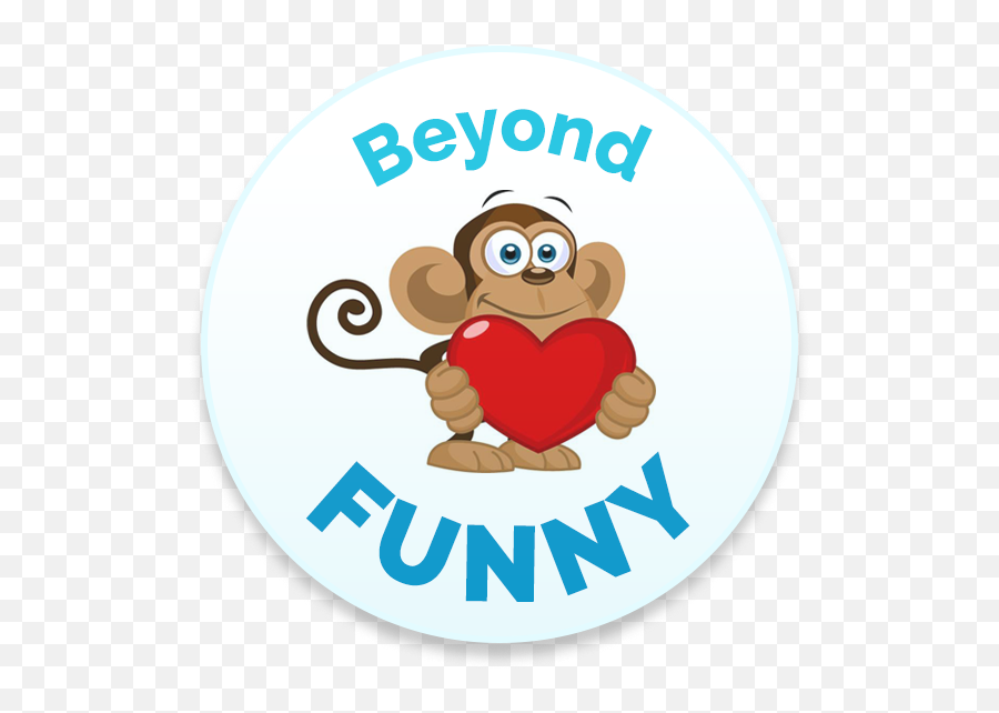 The Beyond Funny Project With Dr Heidi Hanna - Monkey Holding A Heart Png,Funny Logo