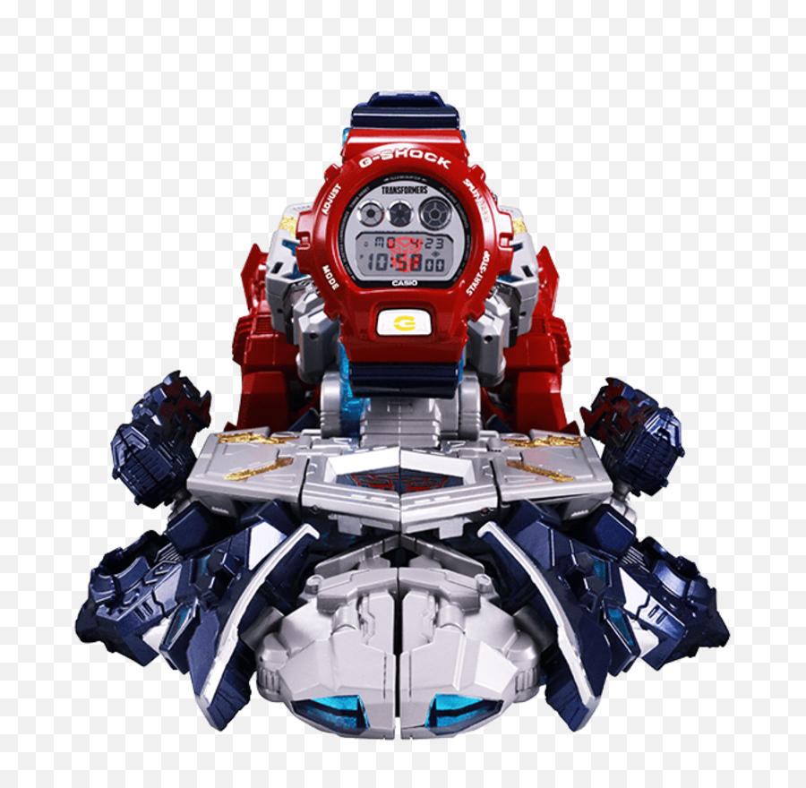 Casio Japan Made A U0027transformers Optimus Primeu0027 G - Shock G Shock Transformer Optimus Png,Optimus Prime Png