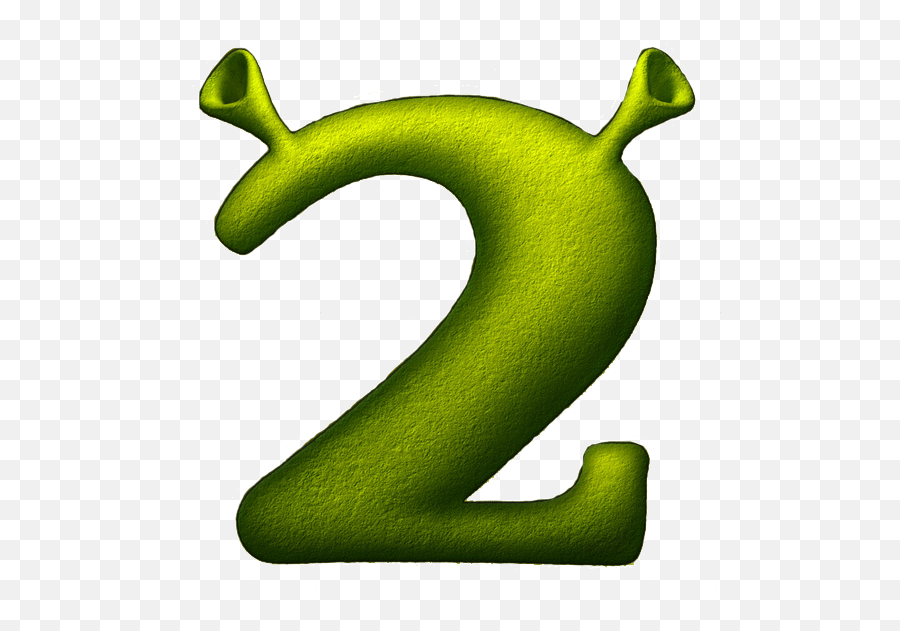 Png 2 jpeg. Shrek 2 logo. Цифры Шрека в стиле. Шрек буква s. Цифра 2 Шрек.