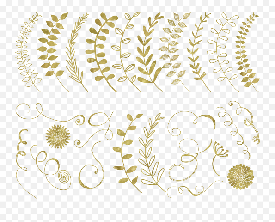 Download 67 Gold Foil Elements Example Image Gold Circle Gold Leaf Design Png Floral Circle Png Free Transparent Png Images Pngaaa Com