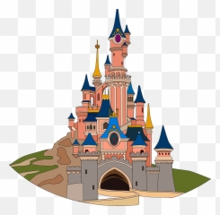 Clipart - Sleeping Beauty Castle png