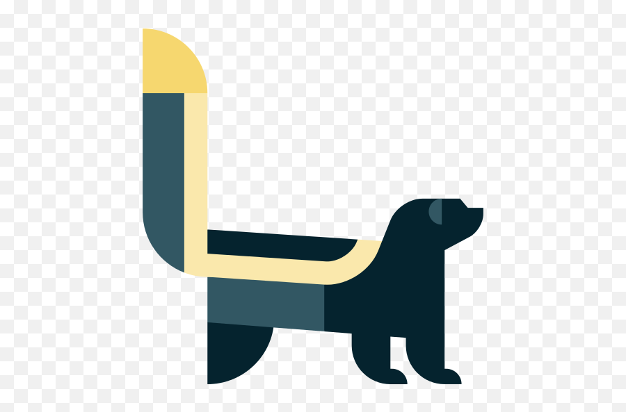 Skunk Png Icon 3 - Png Repo Free Png Icons Dog Catches Something,Skunk Transparent
