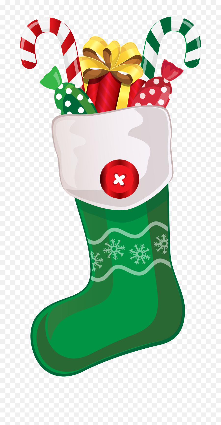 Free Christmas Stocking Transparent Download Clip Art - Clip Art Christmas Socks Png,Transparent Christmas Clipart