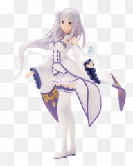 Emilia Story Is To Be Continued Ichibansho Figure - Re Zero png