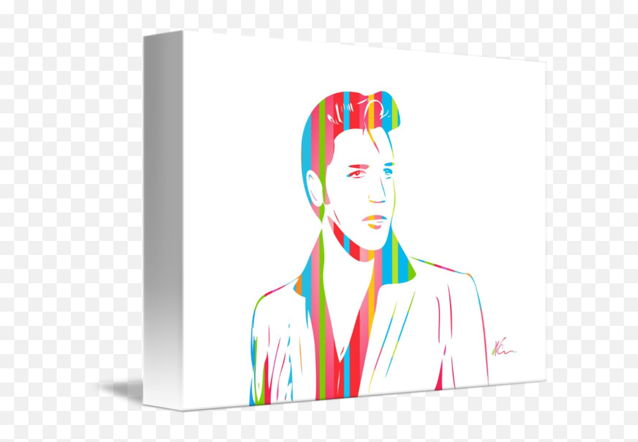 Elvis Presley Pop Art By William Cuccio - Language Png,Elvis Presley Png