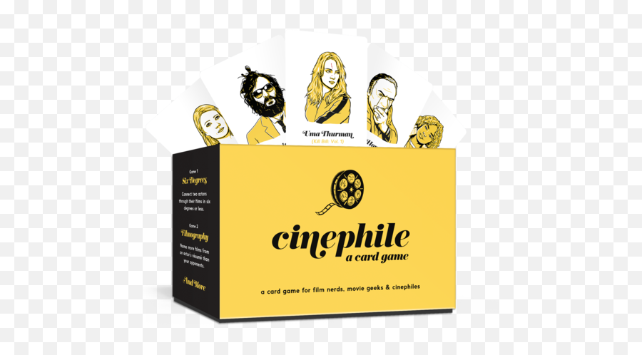 Gift Guide Ideas For Film And Tv Fans Curated By - Cinephile Card Game Png,New Line Cinema Logo
