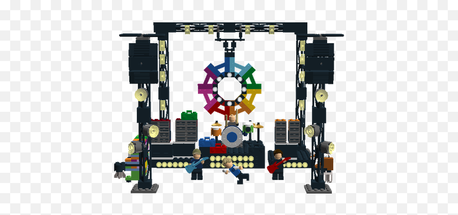 Lego Ideas - Coldplay A Head Full Of Dreams Set De Lego De Coldplay Png,Coldplay Logo