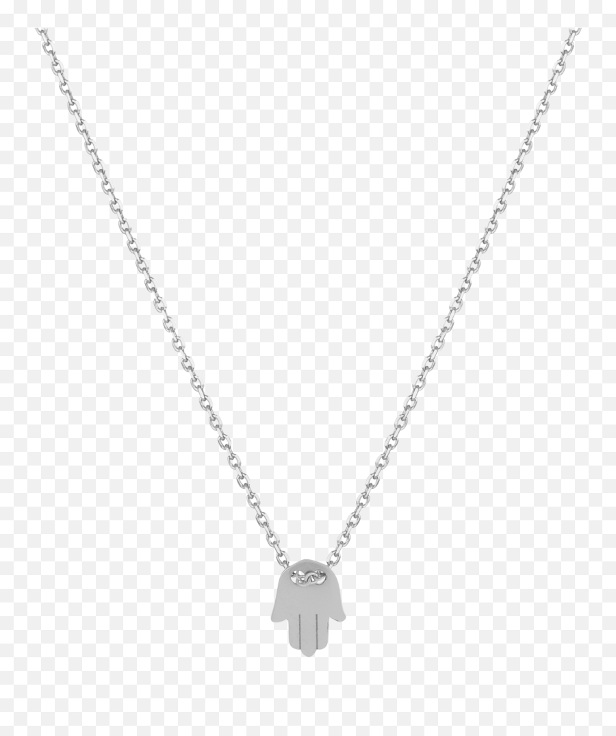 Necklace Hamsa Anna - Solid Png,Hamsa Png