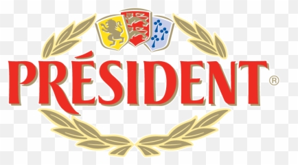 Président Logo Transparent Png - President Cheese