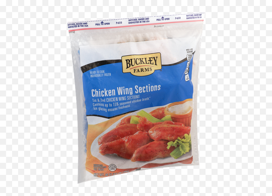 Buckley Farms Frozen Chicken Wings Hy - Vee Aisles Online Meat Png,Chicken Wings Transparent