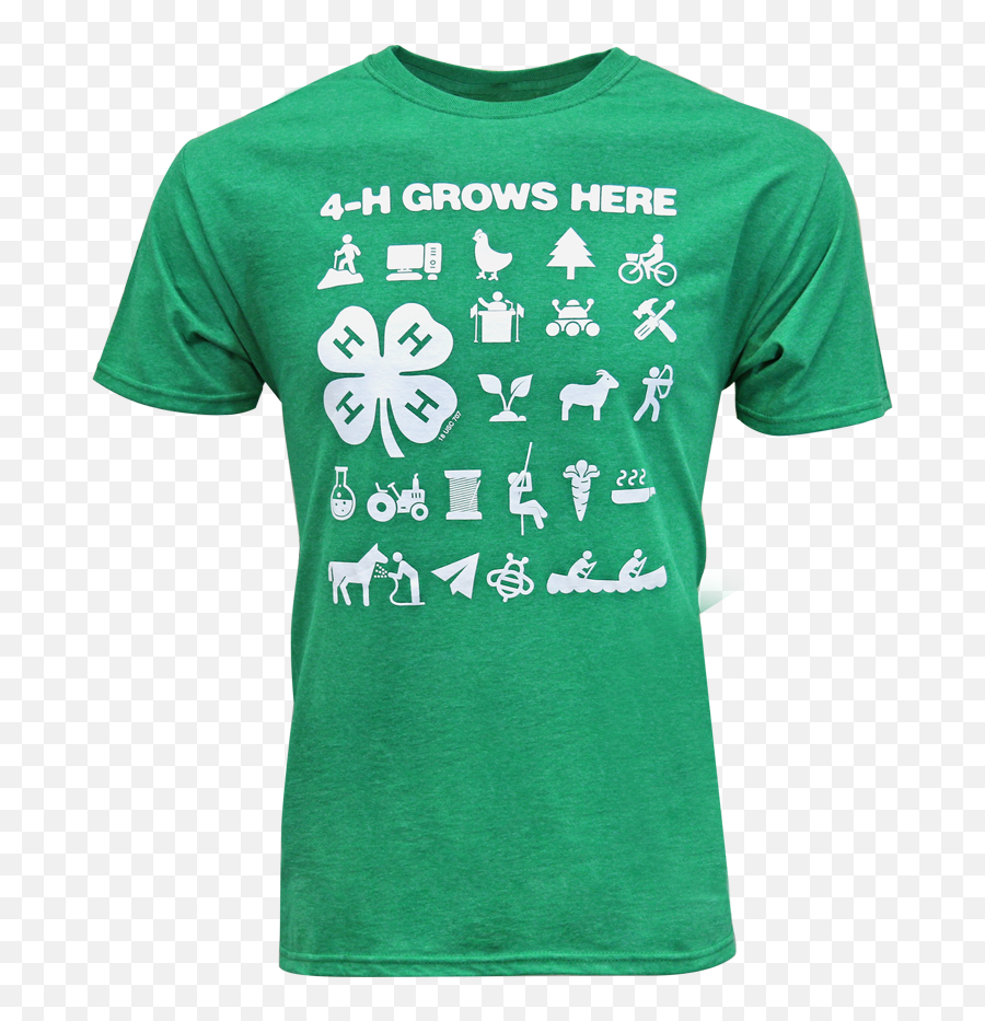 Green 4 - 4h T Shirts Designs Png,Variety Icon