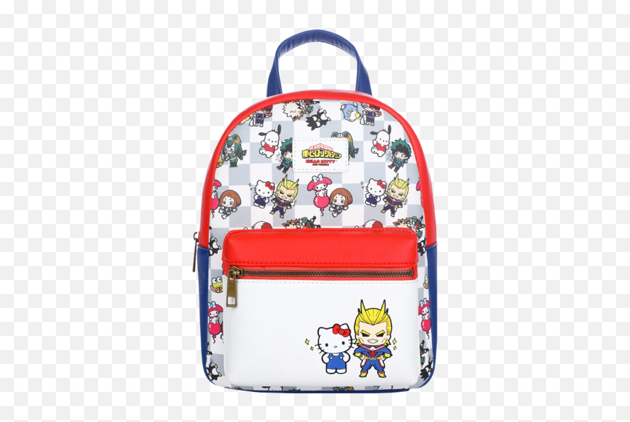 My Hero Academia X Sanrio Color Block Mini Backpack - Fictional Character Png,Mochila Oakley Small Icon Backpack