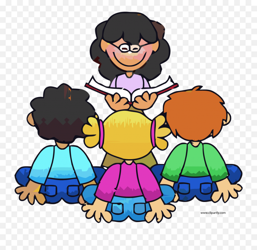 Small Student Clipart Png - Clip Art Morning Meeting,Teacher Clipart Png