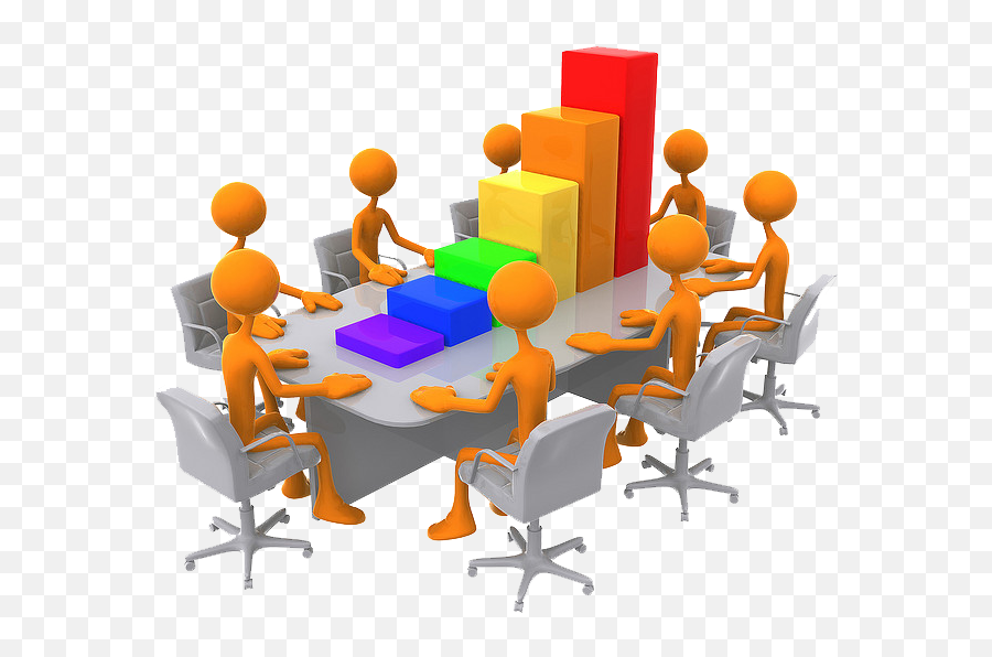 Planning Meeting Clipart Png - Strategic Planning Clipart,Presentation Png