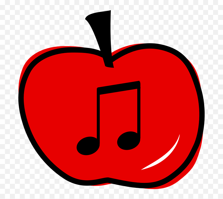 Apple Eighth Notes Clip Art Apple Clipart Transparent Background Png Apple Music Logo Transparent Free Transparent Png Images Pngaaa Com