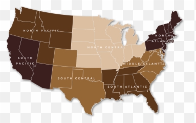 Regional Board Leadership U2013 Lambda Theta Phi Latin - Map png