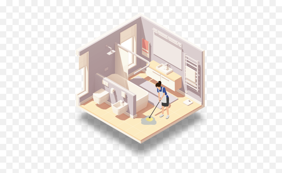 Home Cleaning Services Best In Gloucester - Toilet And Bathtub Cross Section Png,Clean Bathroom Icon